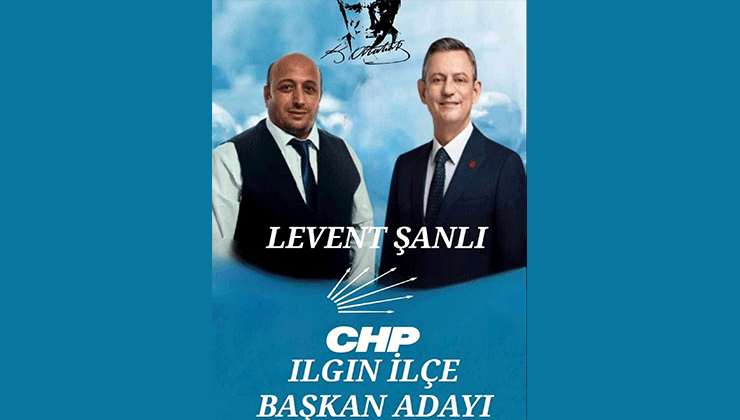 Şanlı, CHP İlçe Başkanlığına aday