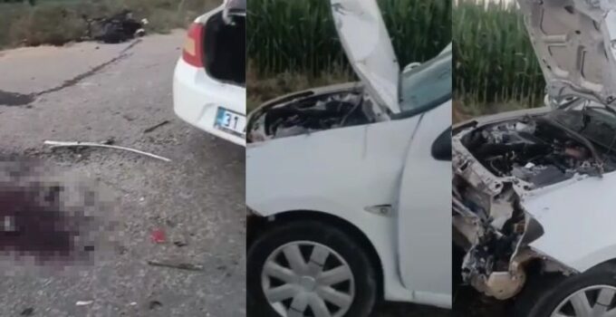 Şanlıurfa’da otomobil ile motosiklet çarpıştı: 14 yaşındaki çocuk sürücü öldü