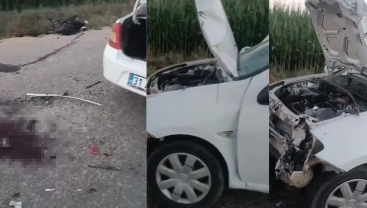 Şanlıurfa’da otomobil ile motosiklet çarpıştı: 14 yaşındaki çocuk sürücü öldü