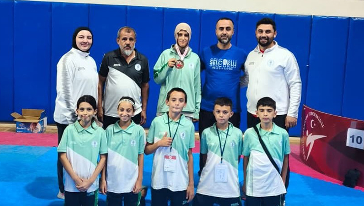 Selçuklu’dan 1 altın, 2 bronz madalya