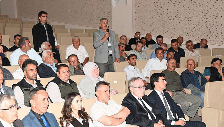 Seydişehir’de muhtarları buluşturan toplantı