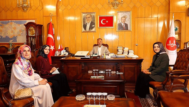 TDV yurt heyetinden Konya İl Müftüsü Öge’ye ziyaret