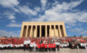 100 bine yakın katılımcı Anıtkabir’e akın etti
