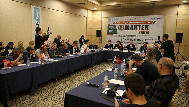 2025 MAKTEK Konya Fuarı yarın başlıyor