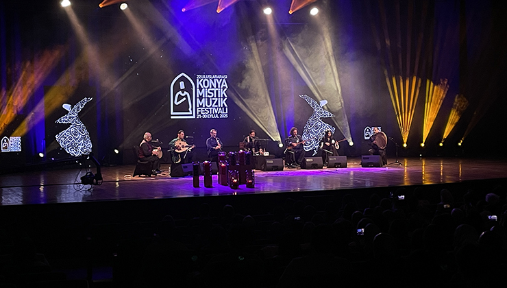 22. Uluslararası Konya Mistik Müzik Festivali sona erdi