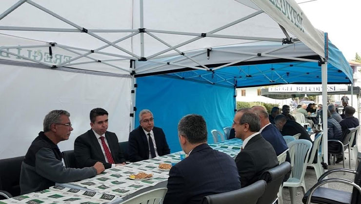 Acılı Akşit ailesine taziye ziyareti