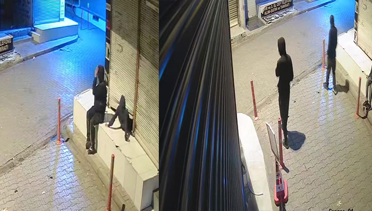 Adana’da 3 kardeşin soygunu kamerada