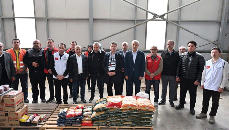 Aksaray’dan Gazze’ye yardım eli