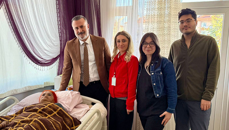 Konya’da evde sağlık hizmetine gönül dokunuşu