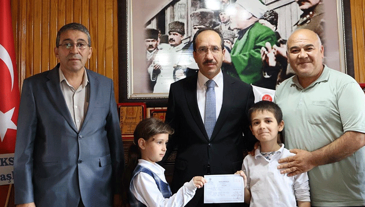 Akşehirli minik yüreklerden anlamlı bağış