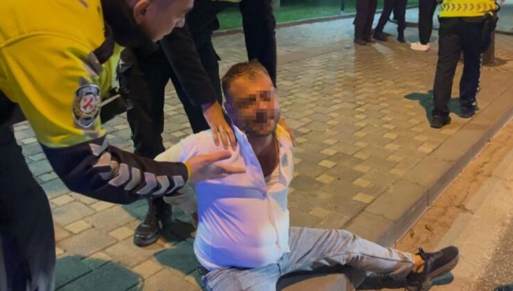 Alkollü sürücü patlak lastikle kaçtı, polisi peşinde pervane etti: “Lahmacunu 80 liraya satıyorum”