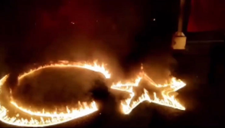 Ateş Savaşçıları 29 Ekim’i alevlerle kutladılar