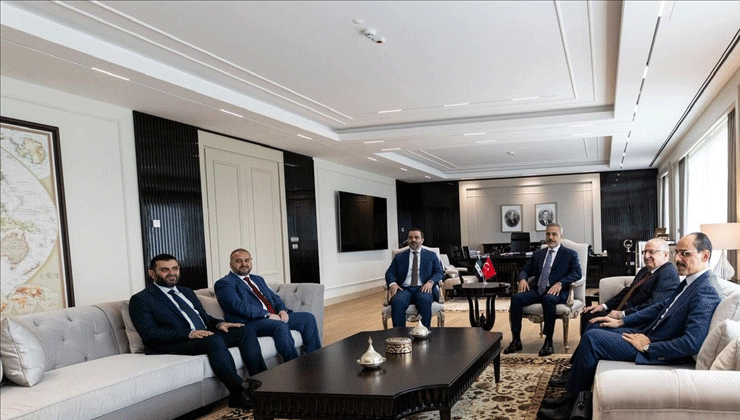Bakanlar Fidan ve Güler ile MİT Başkanı Kalın, Ankara’da Suriyeli mevkidaşlarıyla görüştü