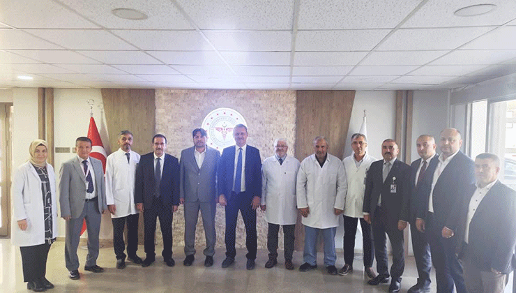 Başhekim Akkurt’a hayırlı olsun ziyareti