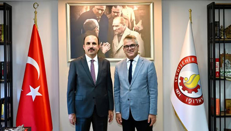 Başkan Altay ve Başkan Ustaoğlu Seydişehir projelerini istişare etti