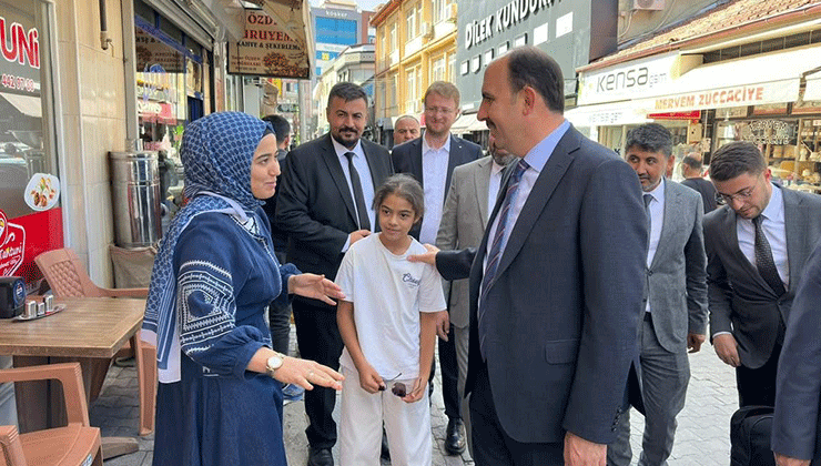Başkan Altay’dan Ereğli esnafına ziyaret