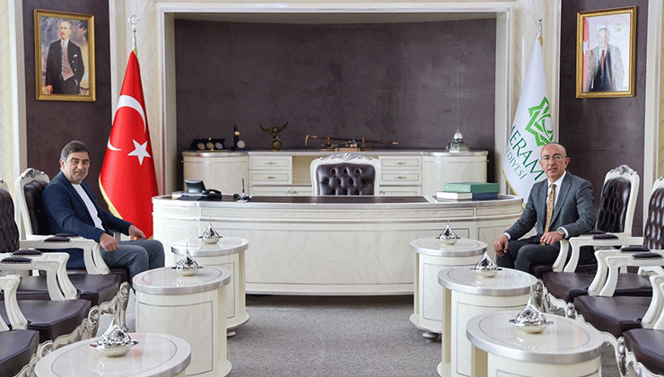 Başkan Kavuş’a üst düzey ziyaret