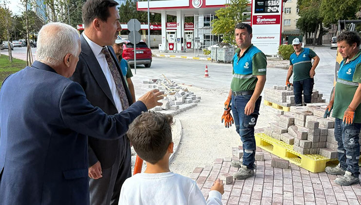 Başkan Kılca sahada