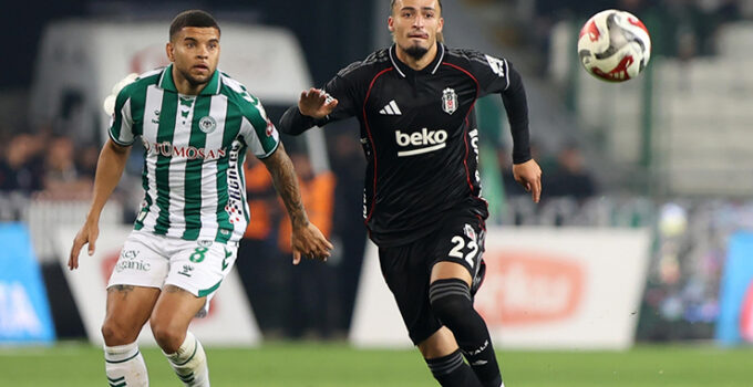 Beşiktaş ile Konyaspor, PFDK’ye sevk edildi
