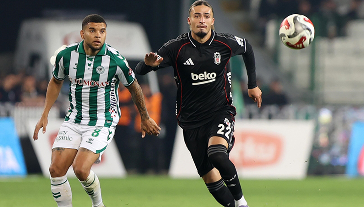 Beşiktaş ile Konyaspor, PFDK’ye sevk edildi