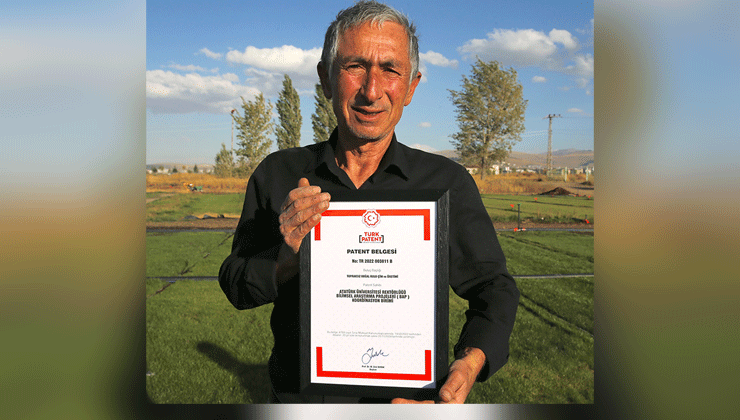 Bilim insanının geliştirdiği tarım arazilerinin kaybolmasını önleyecek yöntem patent aldı