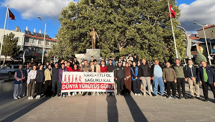 Bozkır’da “Sağlık için yürü” etkinliği