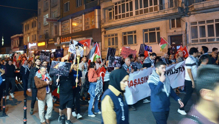 CHP’den, Meşaleli Özgür Filistin yürüyüşü
