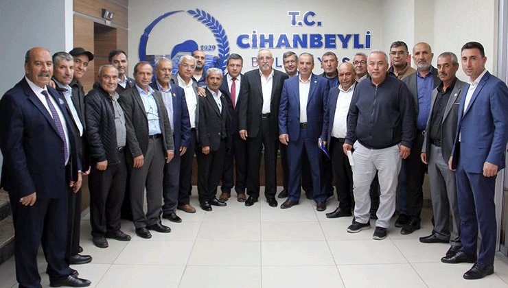 Cihanbeyli’de muhtarlarla istişare toplantısı