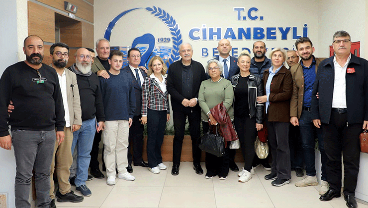 Cihanbeyli’de teşekkür ziyareti