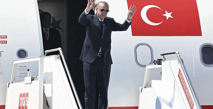 Cumhurbaşkanı Erdoğan, Mısır’a gitti