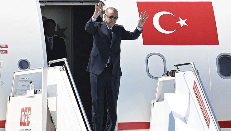 Cumhurbaşkanı Erdoğan, Mısır’a gitti