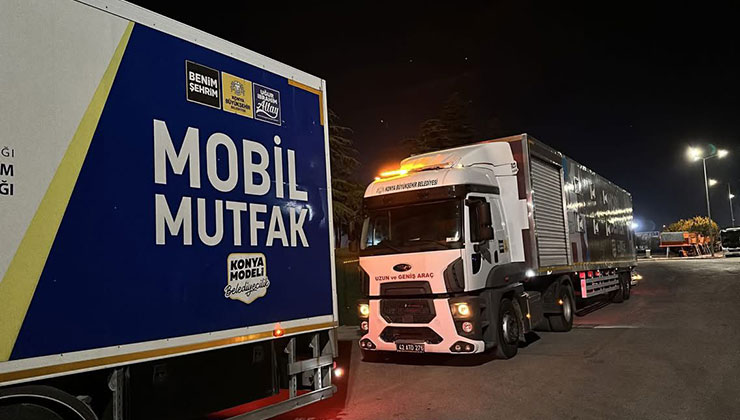 Deprem sonrası Konya’dan Sındırgı’ya yola çıktılar