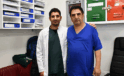 Doktor baba-oğul aynı hastanede hizmet etmenin mutluluğunu yaşıyor