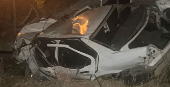 Ermenek’te trafik kazası: 1 ölü, 3 yaralı