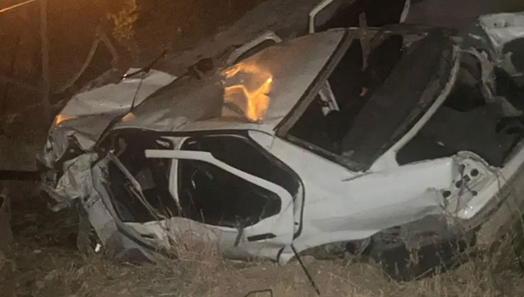 Ermenek’te trafik kazası: 1 ölü, 3 yaralı