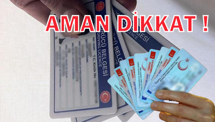 Eski tip ehliyetlerin yenilenme süresi bugün doluyor