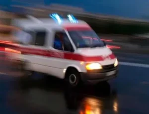 Konya’da trafik kazasında 2 kişi yaralandı