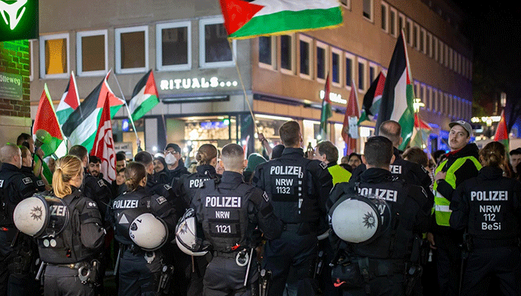 Filistin gösterileri ve orantısız polis şiddeti: Alman polisini kim yönlendiriyor?