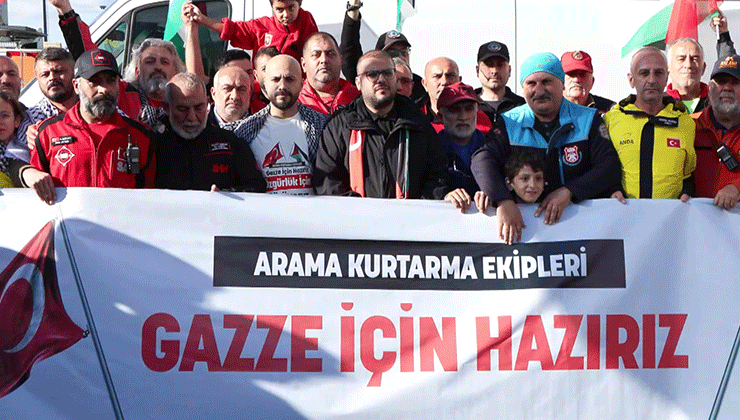 ‘Gazze’ye Özgürlük Konvoyu’