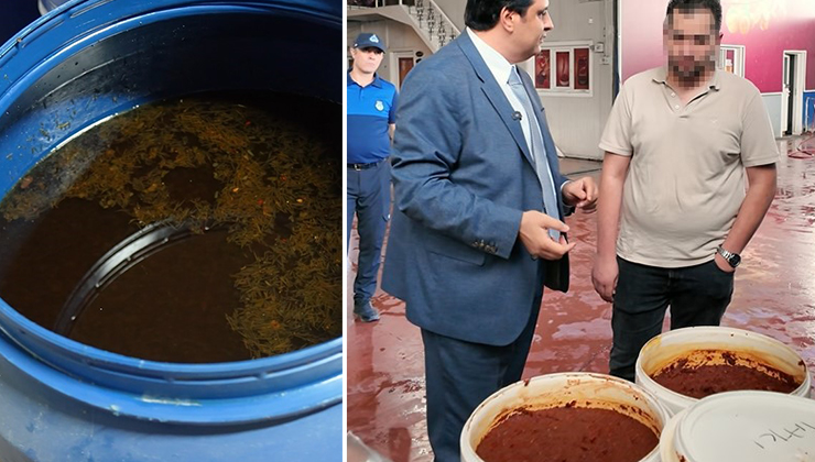 Gıda fabrikası denetimlerinde şoke eden görüntüler: Belediye başkanı çileden çıktı