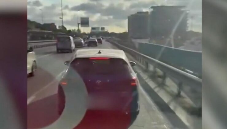 İstanbul’da ambulansa yol vermeyen sürücü yakalandı