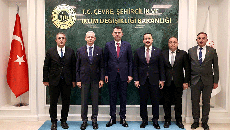 Karaman heyetinden Bakan Murat Kurum’a ziyaret