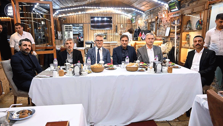 Karaman muhtarla bir arada