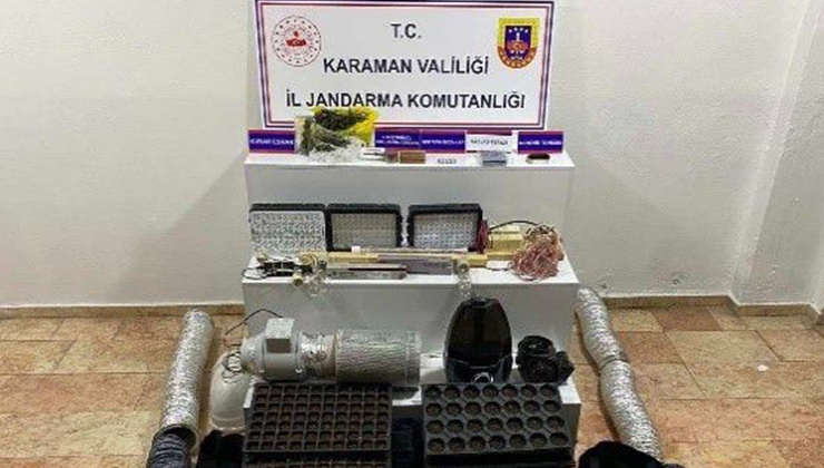 Karaman’da tarihi eser ve uyuşturucu ele geçirildi: 6 kişi tutuklandı