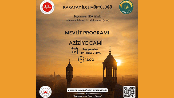 Karatay Müftülüğü’nden Mevlit