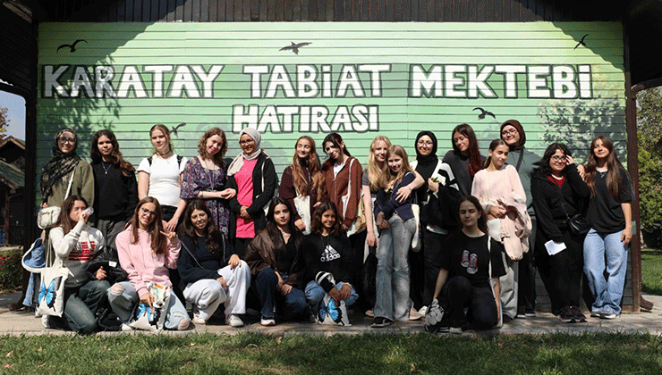Karatay Tabiat Mektebi, uluslararası öğrencileri ağırladı