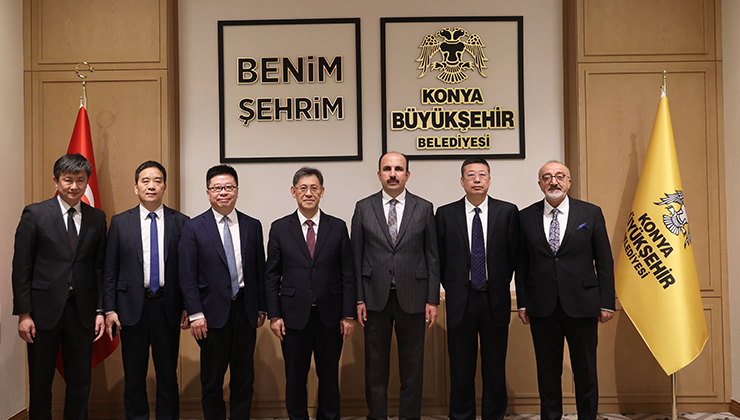 Kardeş Şehir Şiyan Belediye Başkanı Niuping Başkan Altay’ı ziyaret etti