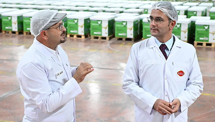 Kaymakam Canpolat üretim tesisini yerinde inceledi