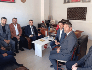 Kaymakam Taşkın AK Parti İlçe Teşkilatında