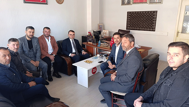 Kaymakam Taşkın AK Parti İlçe Teşkilatında